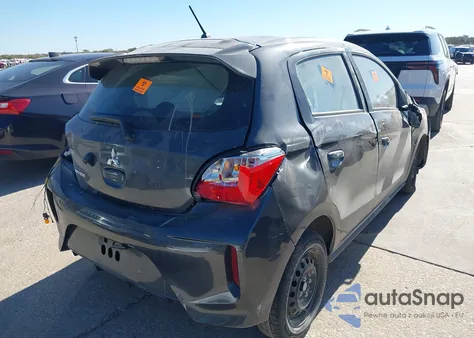 2024 Mitsubishi Mirage Es/Le z USA, uszkodzony, nr VIN ML32AUHJ5RH017274